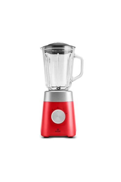 Emsan Multiblend Smoothie Blender Red 1000W - Resim 5