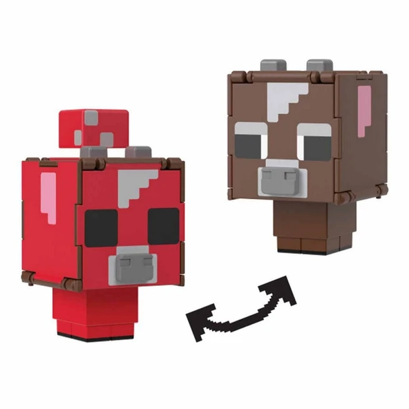Minecraft Flipping' Figs 2in1 Dönüşen Figür - Resim 7
