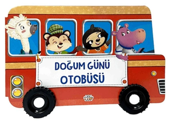 Doğum Günü Otobüsü Tekerlekli Kitaplar ürün görseli 1