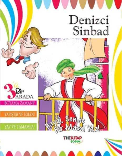 Denizci Sinbad (Üçü Bir Arada Etkinlik Kitabı) ürün görseli 1