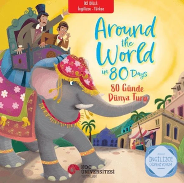 İki Dilli : İngilizce-Türkçe Around The World İn 80 Days - 80 Günde Dünya Turu ürün görseli 1