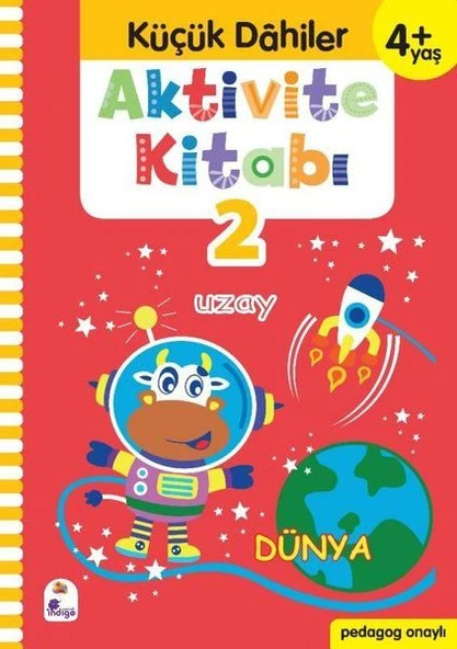 Küçük Dahiler Aktivite Kitabı 2 (4+ Yaş) ürün görseli 1