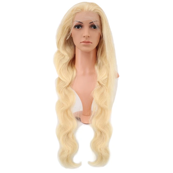 Gerçek Front Lace Dalgalı Platin Tül Peruk / 85/90cm ürün görseli 1