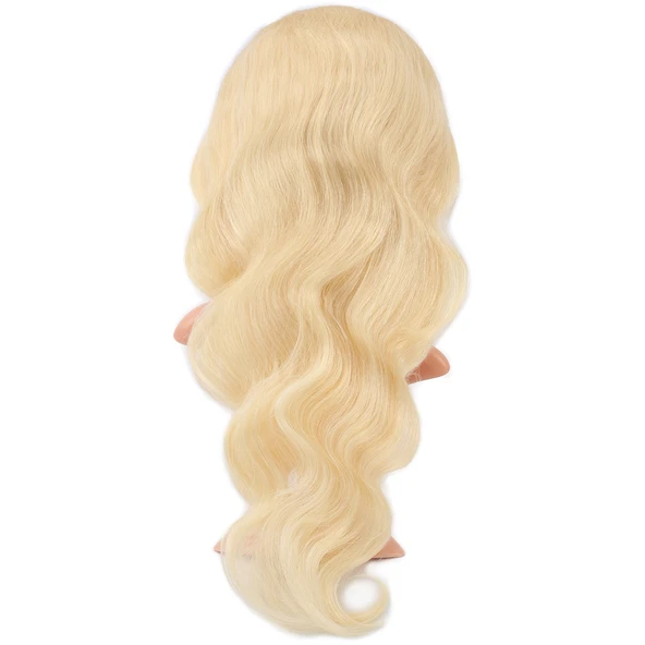 Gerçek Front Lace Dalgalı Platin Tül Peruk / 70/75cm - Resim 4