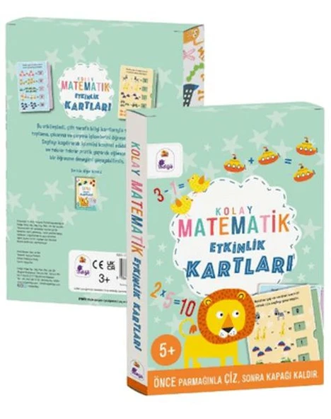 Kolay Matematik Etkinlik Kartları ürün görseli 1
