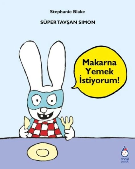 Süper Tavşan Simon Makarna Yemek İstiyorum! ürün görseli 1