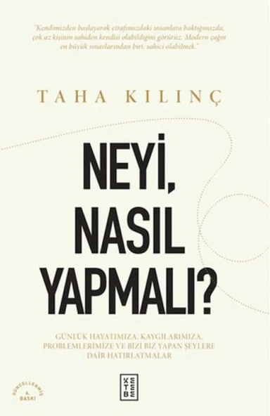 Neyi, Nasıl Yapmalı? ürün görseli 1