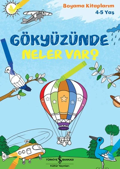 Gökyüzünde Neler Var? - Boyama Kitaplarım 4-5 Yaş ürün görseli 1
