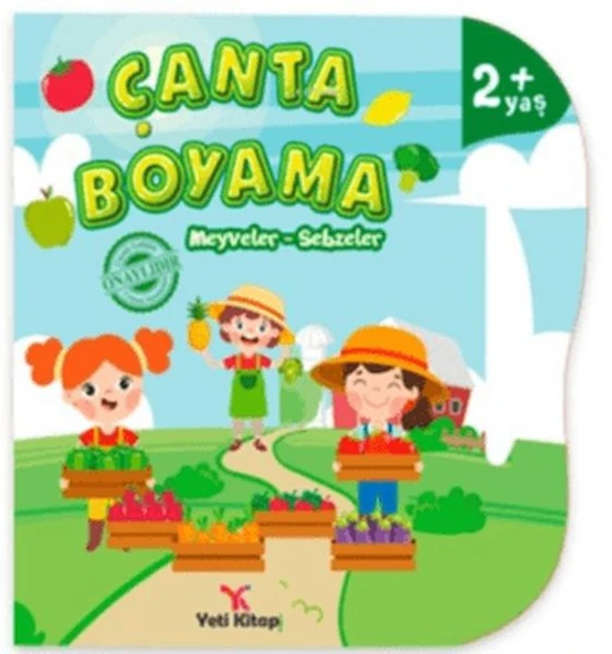 Çanta Boyama : Meyveler, Sebzeler ürün görseli 1
