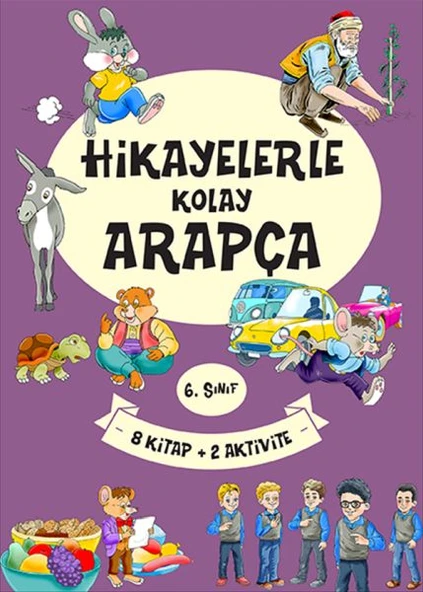 6. Sınıf Hikayelerle Kolay Arapça (8 + 2 Aktivite) ürün görseli 1