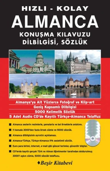 Hızlı Kolay Almanca Konuşma Kılavuzun Dilbilgisi Sözlük Karekod'lu ürün görseli 1