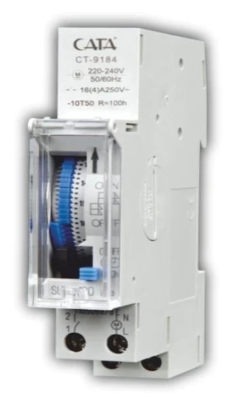 CATA CT 9184 3500W 16A Otomat Tipi Zaman Saati ürün görseli 1