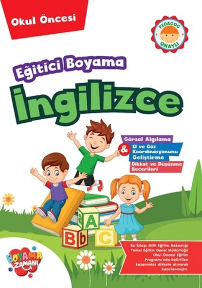 Eğitici Boyama - İngilizce ürün görseli 1