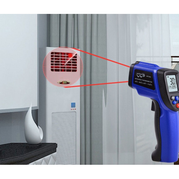 WINTACT WT900 Infrared Temassız Lazer Termometre - Resim 5
