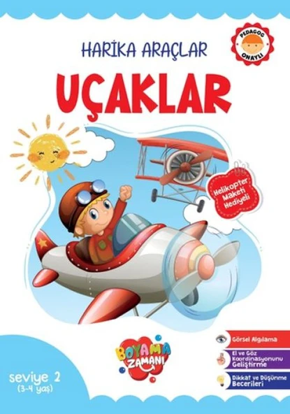 Harika Araçlar – Uçaklar Seviye 2 (3-4 Yaş) ürün görseli 1