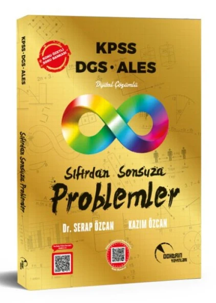 Doktrin Yayınları KPSS - DGS - ALES Sıfırdan Sonsuza Problemler Soru Bankası (Dijital Çözümlü) ürün görseli 1