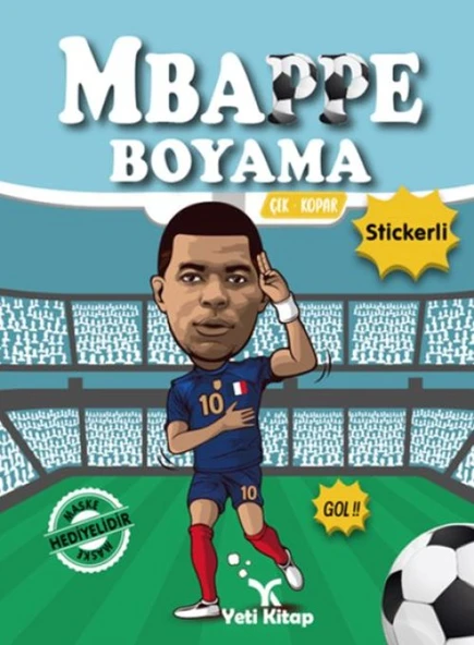 Mbappe Boyama Kitabı ürün görseli 1