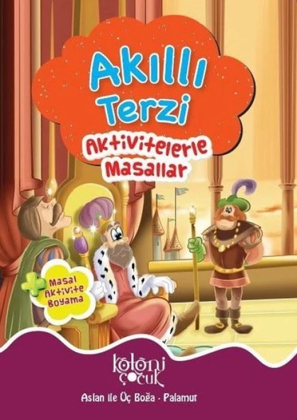 Akıllı Terzi - Aktivitelerle Masallar - Aslan ile Üç Boğa-Palamur ürün görseli 1
