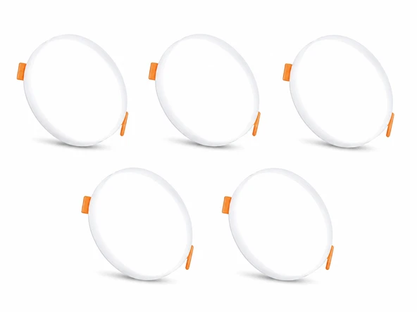 CT-5660 10 W / 3200 K X-Plus Slim LED Panel • Beyaz 5 adet ürün görseli 1
