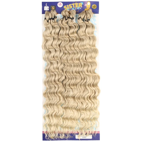 Afro Dalgası / Küllü Balköpüğü / Platin Ombreli 16/613 ürün görseli 1