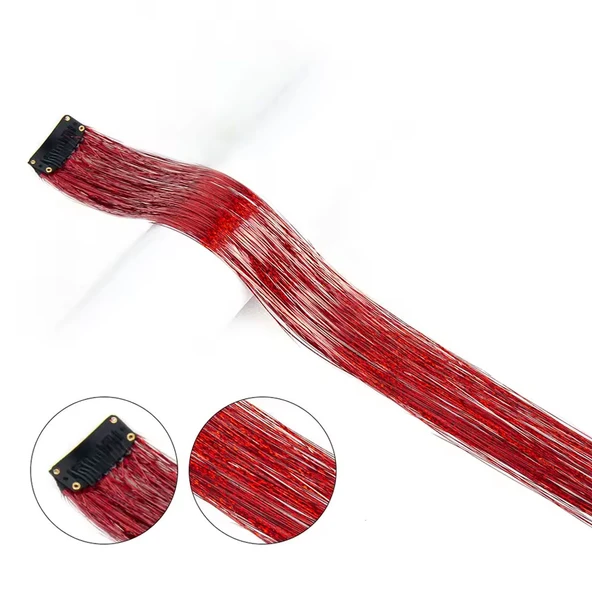 Klipsli Hair Tinsel Simi / HTK14 ürün görseli 1