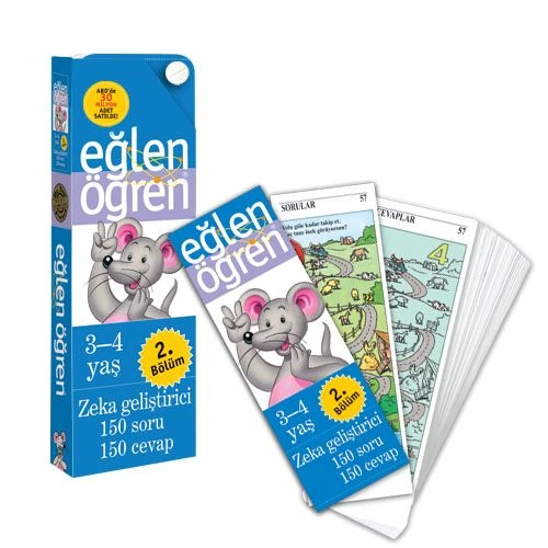 Eğlen Öğren (3-4 Yaş 2. Bölüm) ürün görseli 1