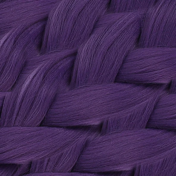 Sentetik Örgülük Esperer 100 Gr. / Küllü Mor - Resim 3