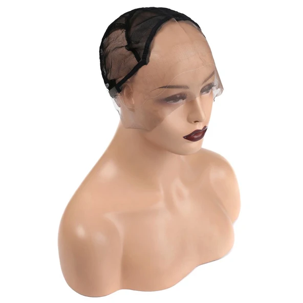 Front Lace Tül Peruk Dikim Filesi / Siyah ürün görseli 1