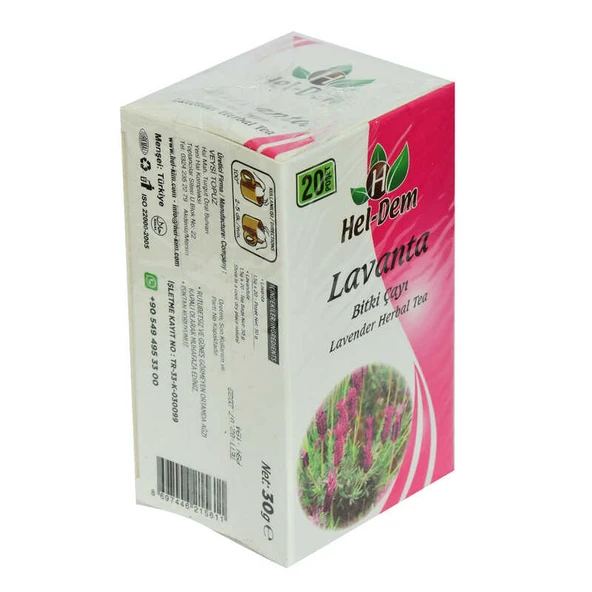 Lavanta Çayı 2 Gr x 20 Süzen Poşet 40 Gr - Resim 4