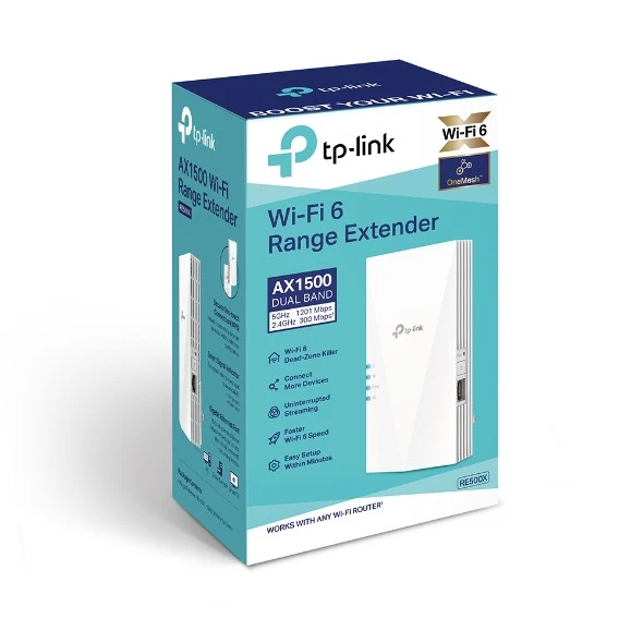 Tp-Link RE500X AC1500 Wi-Fi Menzil Genisletici ürün görseli 1