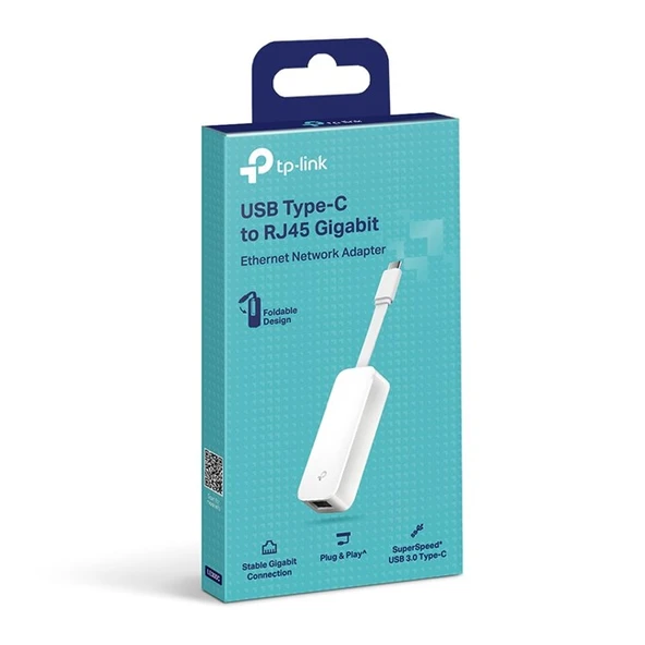 Tp-Link UE300C Type-C to RJ-45 Gigabit Adaptör ürün görseli 1
