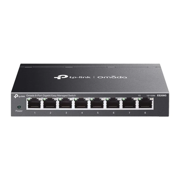 Tp-Link omada ES208G 8 Port Gigabit Switch ürün görseli 1