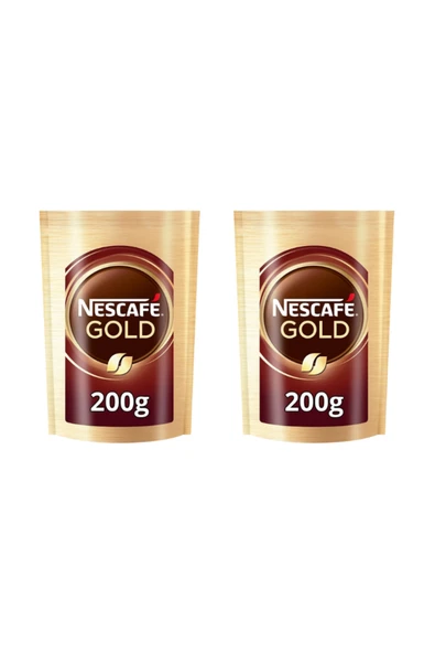 Nescafe Gold Eko Paket Kahve 200 Gr 2li ürün görseli 1