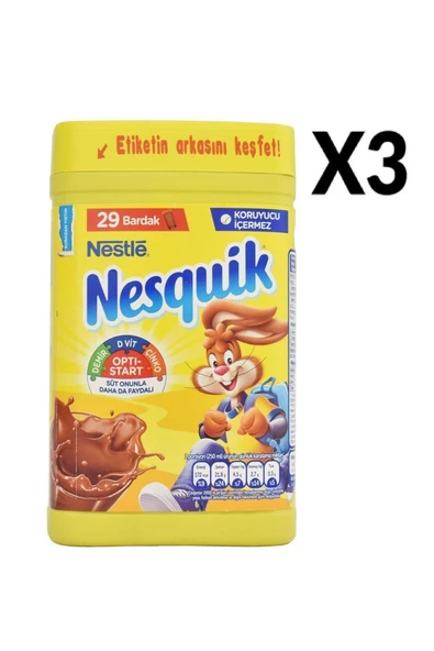 Nesquik Nestle Çikolatalı Toz Içecek 420 gr X 3 Adet ürün görseli 1