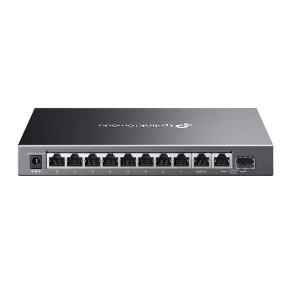 Tp-Link omada ES210GMP 10 Port Gbit 8 Poe+ Switch - Resim 3