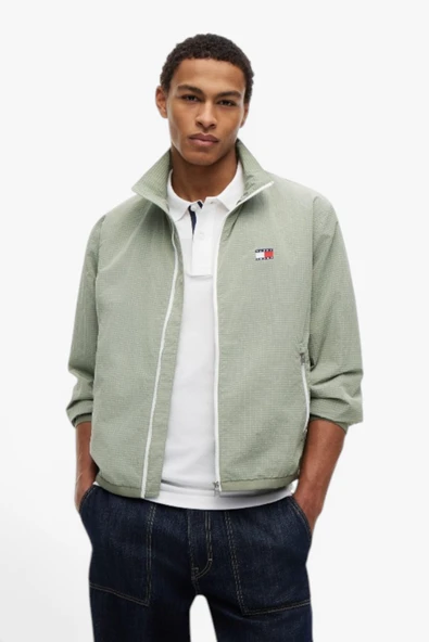 TJM RIPSTOP ESSENTIAL JACKET Erkek Yeşil Mont - DM0DM23229 ürün görseli 1