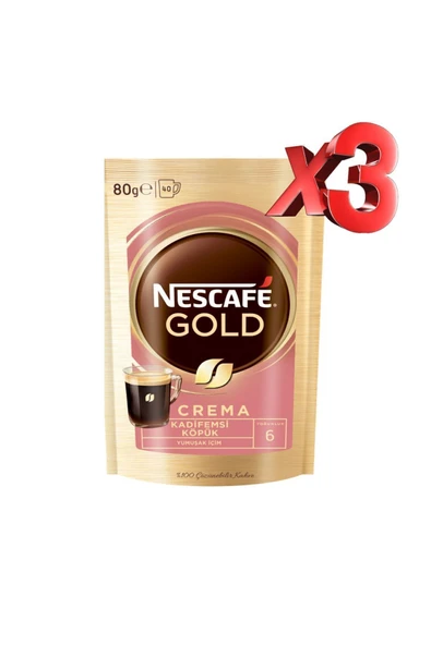 Nescafe Gold Crema 3lü Set Yeni Özel Seri ürün görseli 1