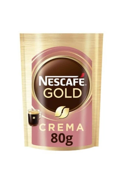 Nescafe Gold Crema Ekonomik Paket 80 G ( 5 ADET ) ürün görseli 1