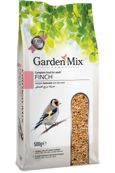 Garden Mix Platin Kuşu Yemi Finch 500 G ürün görseli 1
