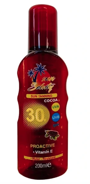 Sun Selnty 30 F Cocoa 200 ml ürün görseli 1