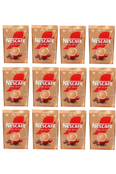 Nescafe fine blend 70 Gr granül kahve (12Adet) ürün görseli 1