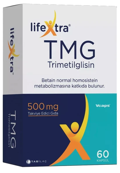 Lifextra Tmg Trimetilglisin 60 Kapsül ürün görseli 1