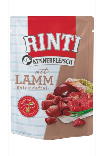Rinti Köpek Yaş Maması Kuzulu 400 G ürün görseli 1