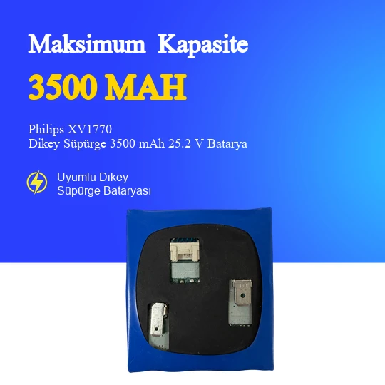 Philips XV1770 Dikey Süpürge 3500 mAh 25.2V Batarya ürün görseli 1