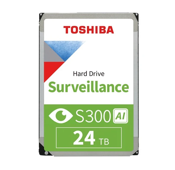Toshiba S300 AI 24TB 7200Rpm 1024MB -MG11ACA24TE-V ürün görseli 1