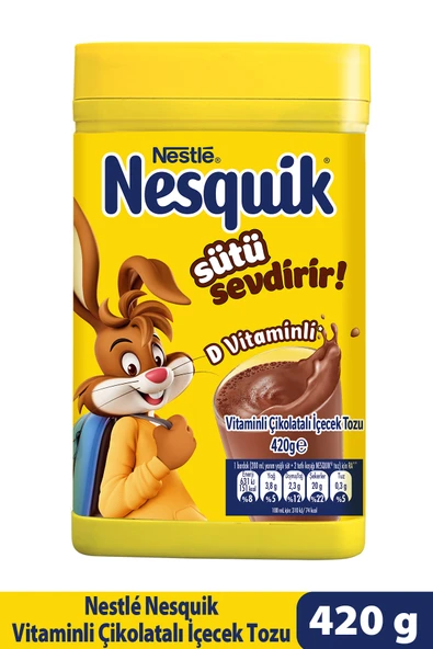 Nesquik Nestle Çikolatalı Toz Içecek 420 gr ürün görseli 1