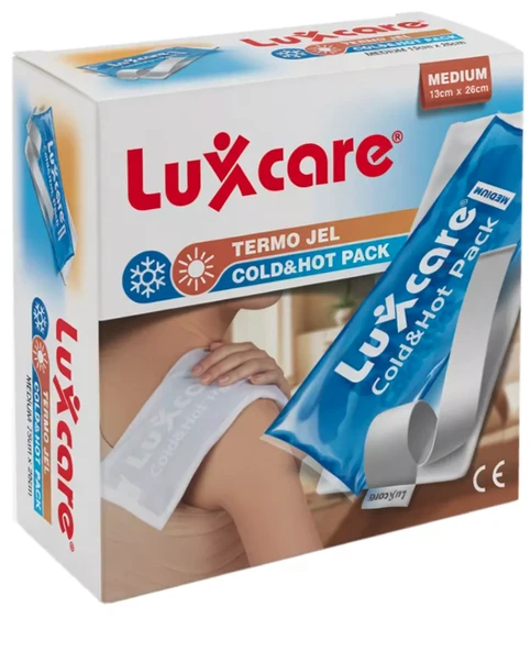 Luxcare Termo Jel Sıcak-Soğuk Kompres M 13 x 26 cm ürün görseli 1