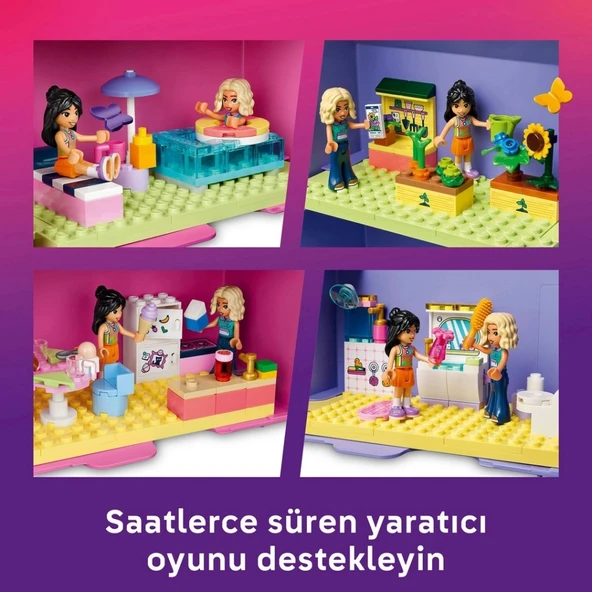 Yaratıcı Bebek Evi Bavulu Yapım Oyuncağı 42697 ürün görseli 1