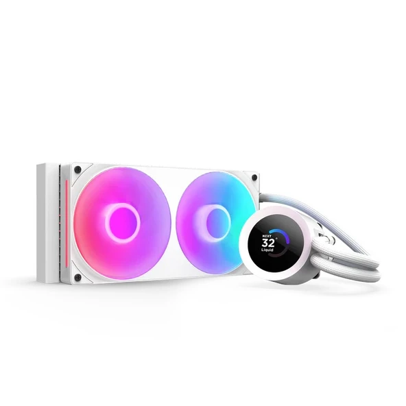 NZXT Kraken Core 240 RGB RL-KR240-W2 Beyaz İşlemci Sıvı Soğutucu ürün görseli 1