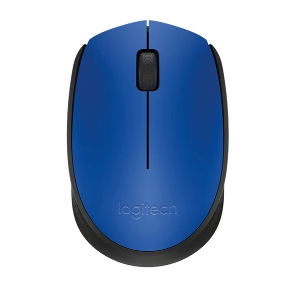 Logitech M171 Kablosuz Mouse Mavi-Siyah 910-004640 ürün görseli 1